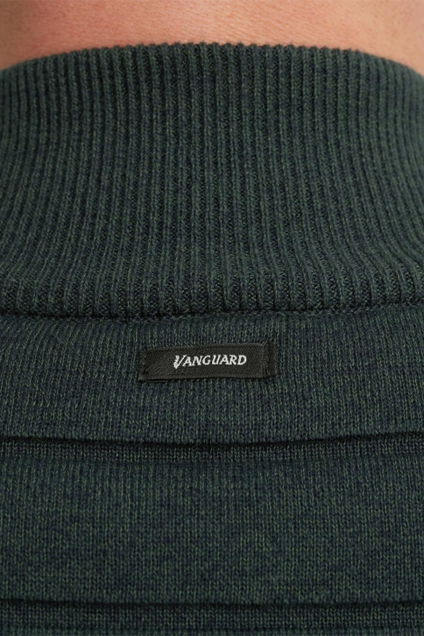 Vanguard zip jacket cotton bonded mouline